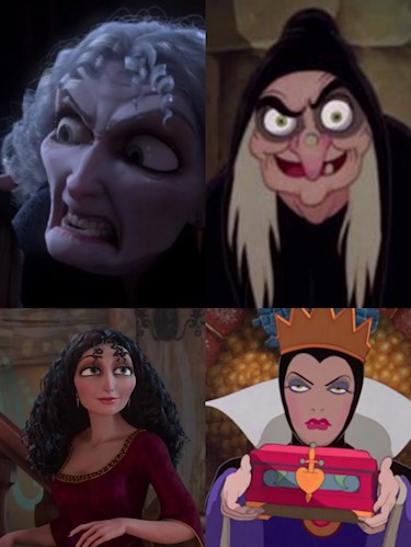 Is mother Gothel and The evil queen the same person? | Disneytheories