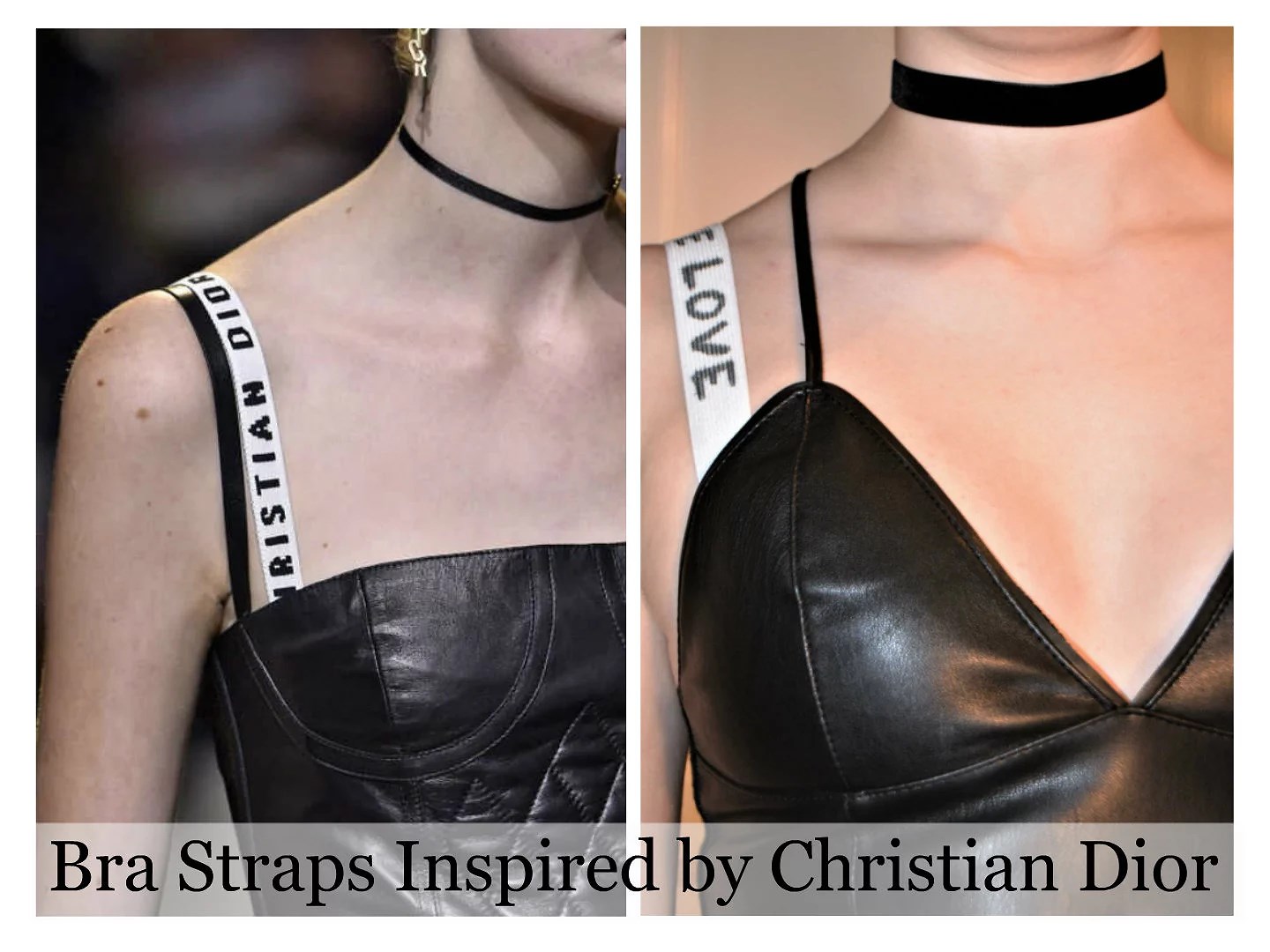DIY: Bra Straps Inspired by Christian Dior - fashionpsychic