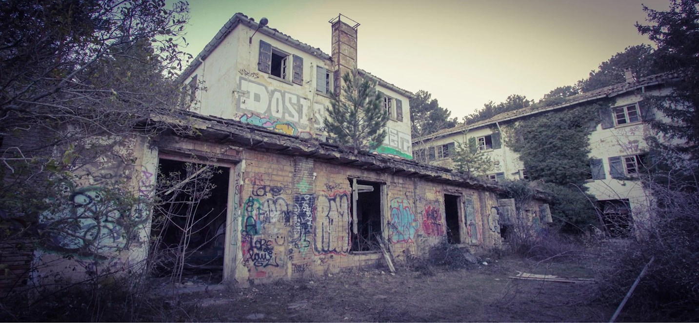 Abandoned tuberculosis sanatorium of Agramonte 