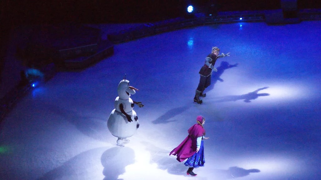 Olof, Christoffer & Anna, Disney on ice 2017