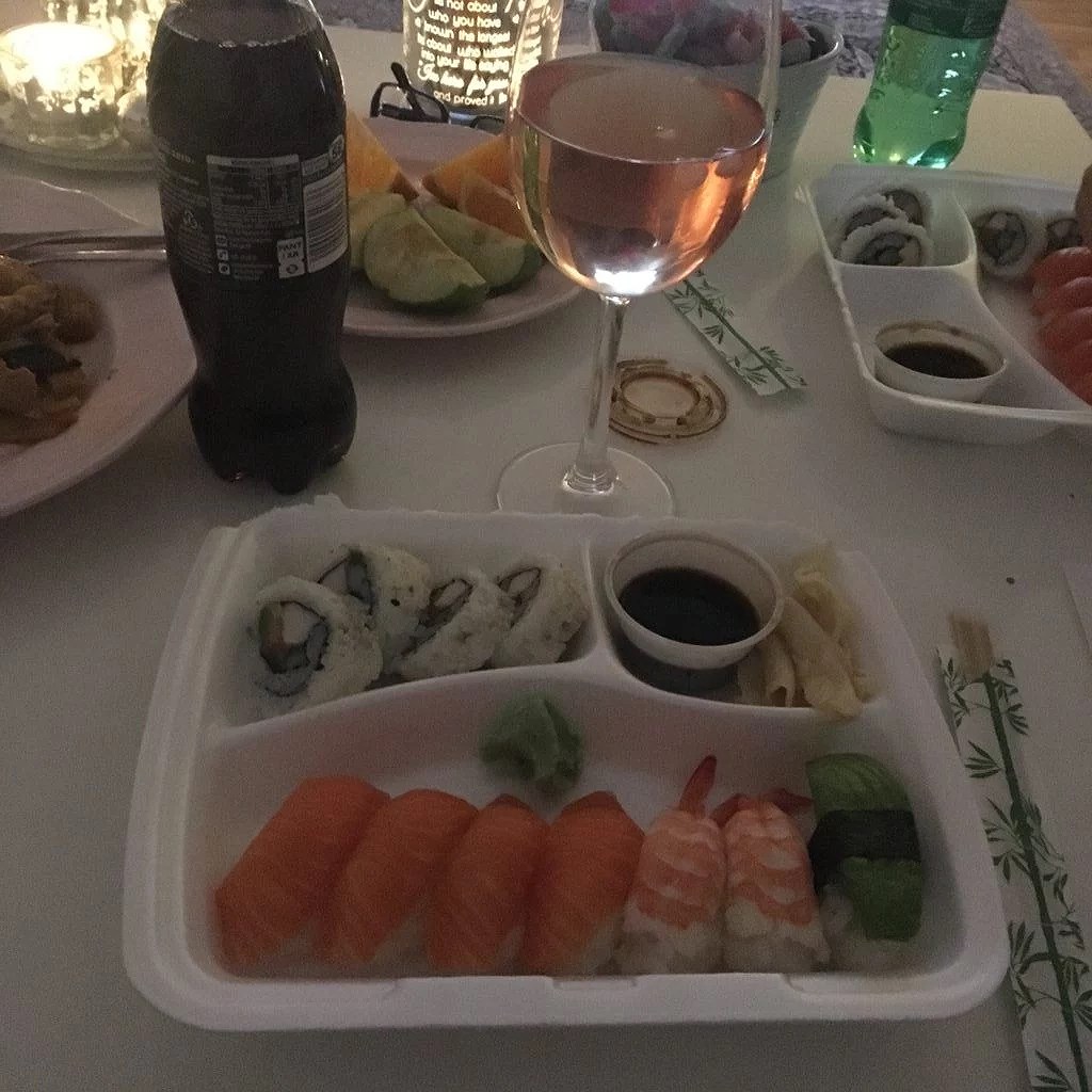 Sushi, takeaway mat