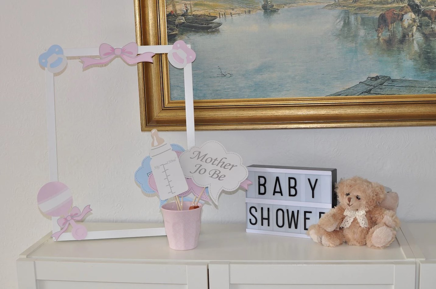 Babyshower photo booth