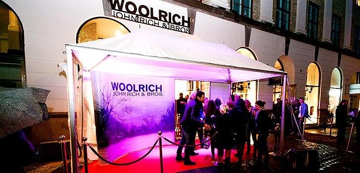 Invigning av Woolrich Store
