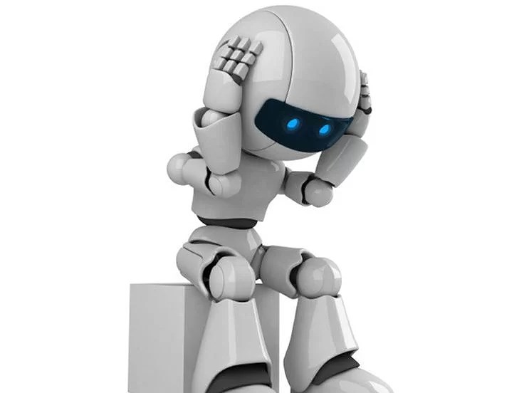 Попроси робота. Роботы. Робот на белом фоне. Робот думает. Робот на прозрачном фоне.